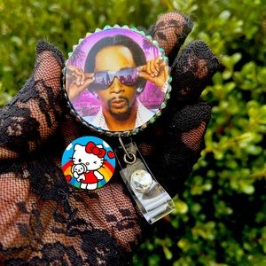 Katt Williams Retractable Badge Reel